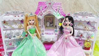 Barbie Princess Doll Dress Shop Shopping Gaun boneka Barbie vestido de boneca