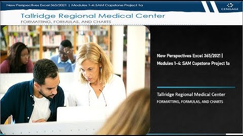 New Perspectives Excel 365/2021 | Modules 1-4: SAM Capstone Project 1a