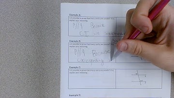 Unit 3 - Proving Lines Parallel