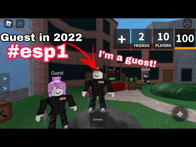 Roblox Guest in 2022. #1 