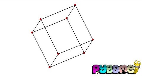 How to make a 3D projection in Python | Rendering a cube in 2D! (No OpenGL)