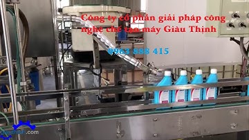 Máy cấp nắp chai tự động| Sữa chữa máy cấp nắp chai tự động