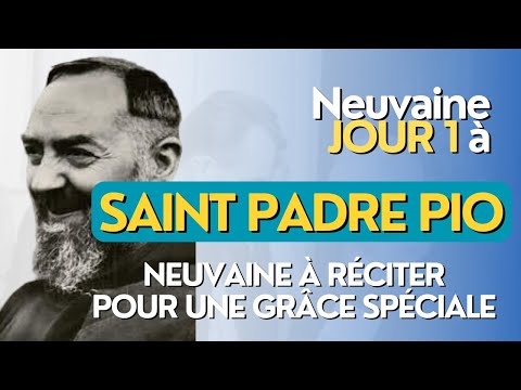 Vidéo de la neuvaine à Padre Pio, saint Pio de Pietrelcina