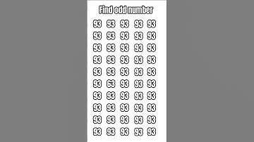 Math quiz 👀🤔 Find the difference between odd number #quiz #riddle #gk #challenge
