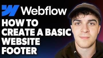 How to Create a Basic Website Footer in Webflow [2025 Full Guide]