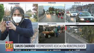 Alcalde de Huechuraba por cuarentena total: "Quizás podría haberse adoptado con anterioridad"