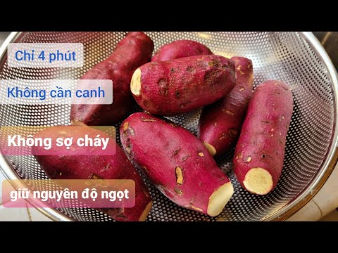 Cách luộc khoai