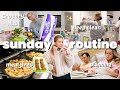 SUNDAY RESET ROUTINE | Grocery Shopping, Deep Cleaning & Meal Prep!