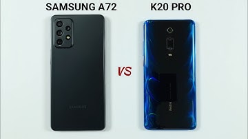 Samsung A72 vs Redmi K20 Pro Speed Test & Camera Comparison