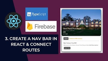 3. Create Nav Bar In React & Connect Routes #react #navbar #reactrouter