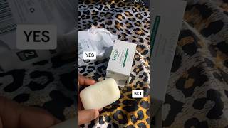 #shorts Trying Simple Cleansing Bar for The First Time #simpleskincare #burnaboy