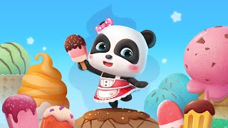 Little Panda's Ice Cream Bars | Summertime! | Gameplay Video | BabyBus Games screenshot 3