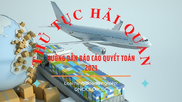 Thủ tục hải quan | Hướng dẫn báo cáo quyết toán phần 4 - mới nhất 2022