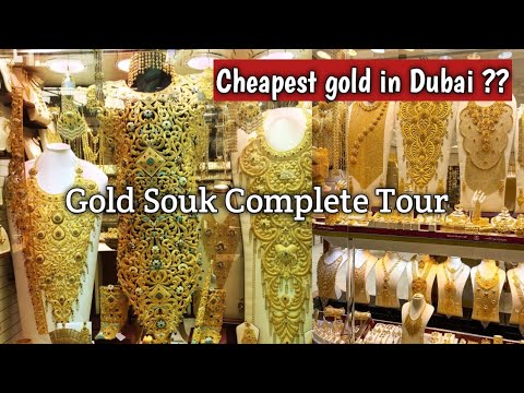 Dubai GOLD SOUK/SPICE SOUK- Cheapest gold ? History | Location | Worth visiting or not ?