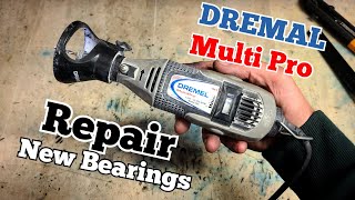 How to fix a Dremel Multi Pro Model 395 that is squealing and losing power.