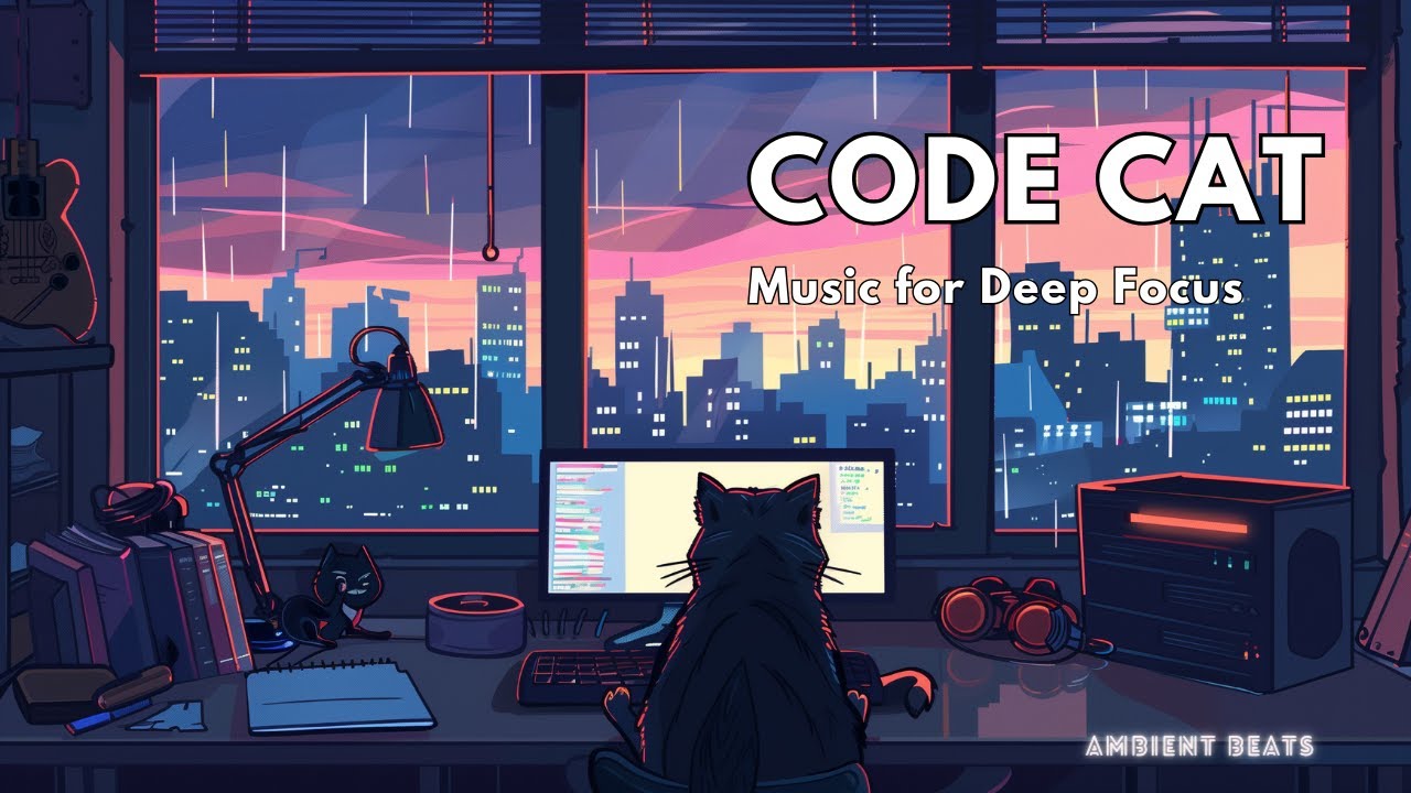 Code Cat: Easy Listening Beats 🐱💻 - YouTube