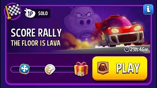 New Match Masters The Floor is Lava mode Solo score Rally, played with All Aboard SE
