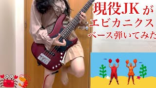 「エビカニクス」をアレンジしてベース弾いてみた/ふぁみ。（Bass Cover） Fami 。