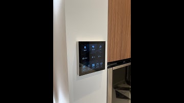 Управление умным домом с помощью сенсорной панели HDL Granite