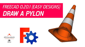 🔺 Learn FreeCAD - FreeCAD Tutorial - Pylon 3D Model - FreeCAD Wiki - Part Design Workbench