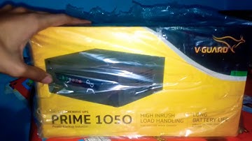 V guard prime 1050 pure sine wave Inverter information