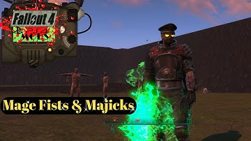Fallout 4 PS4 Mods: Weapons Pack: Mage Fists & Magic