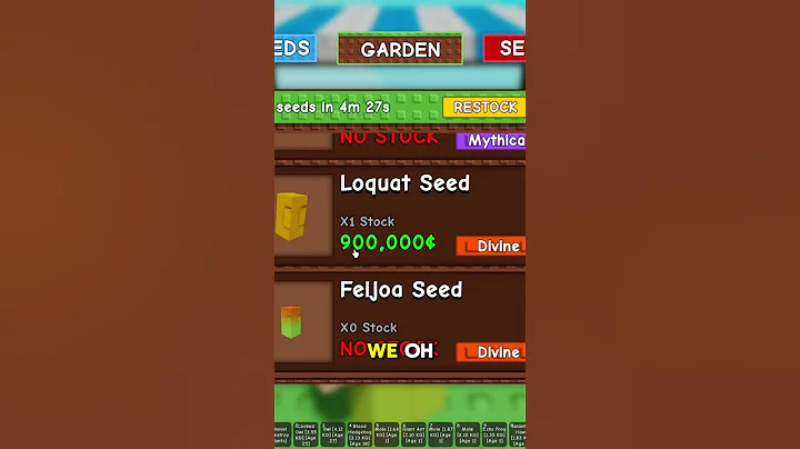 NEW LOQUAT SEED!! | Grow a Garden ROBLOX