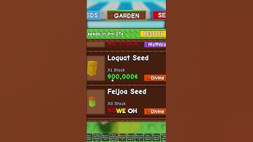 NEW LOQUAT SEED!! | Grow a Garden ROBLOX