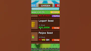 NEW LOQUAT SEED Grow A Garden ROBLOX 