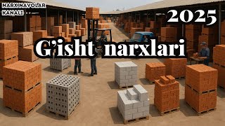 Denov Blok Gisht Narxlari 2025 Денов Блок Гишт Нархлари 2025