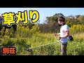 【別荘】夢の庭造り!!冬の草刈り PDS