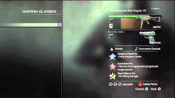 Modern Warfare 3 MLG/GB Class Setup