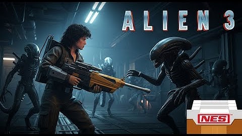 Alien 3 - NES (Gameplay)