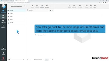 How to Access your Email Account from DirectAdmin   Fusionhost