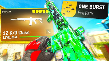 the NEW *1 BURST* M16 SETUP is UNSTOPPABLE in MW2.. (Best M16 Class Setup) - Modern Warfare 2