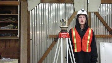 Setting a Transit To Level By Operator Deshazo