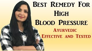 Very effective home remedy to reduce high blood pressure. hypertension
is classified as a silent killer. lot of people take medication for
pressur...