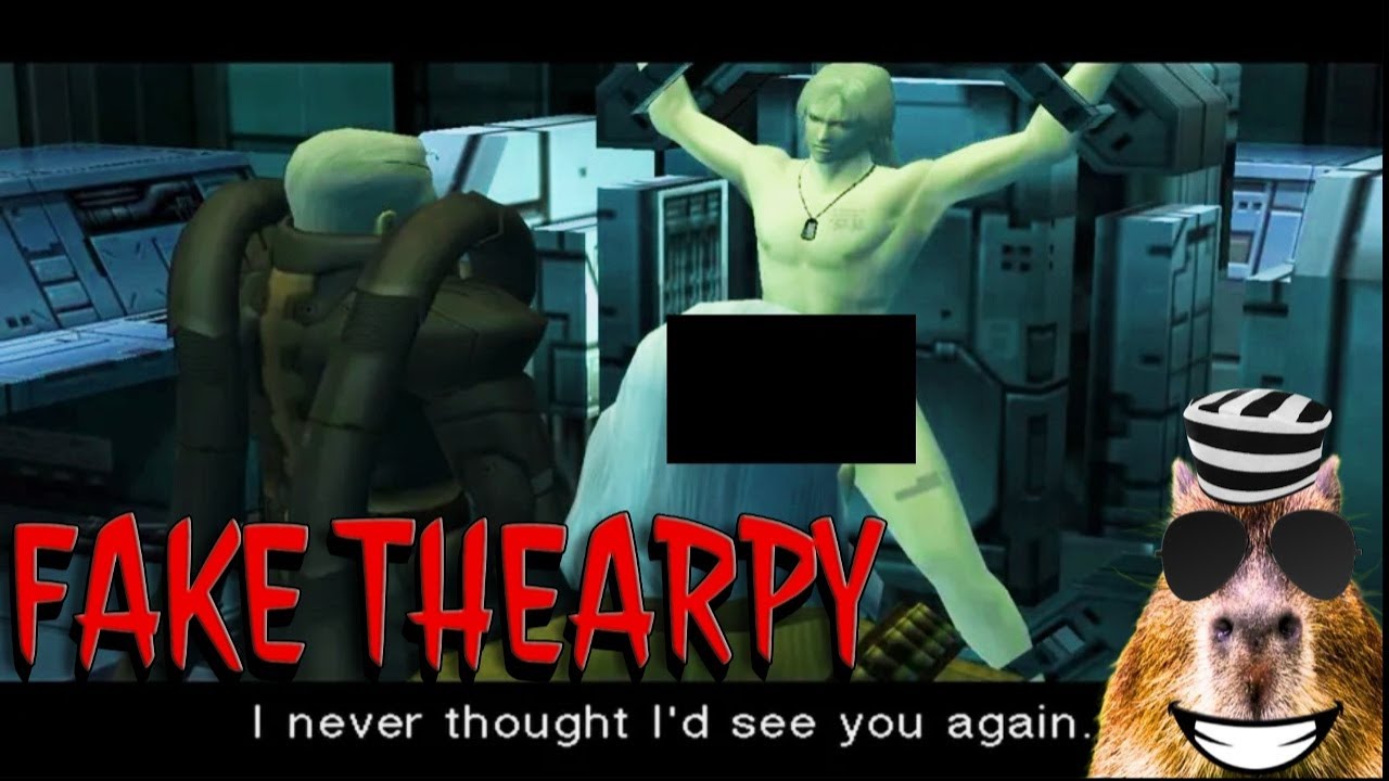 Metal Gear Solid 2 | Raiden’s Fake Therapy Session