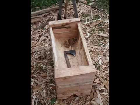 Axe made chest