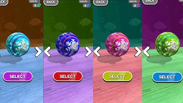 Going Balls New Update: 4x Colour Reaction Ball Run  Gameplay, walkthrough Android iOS (Part 102)