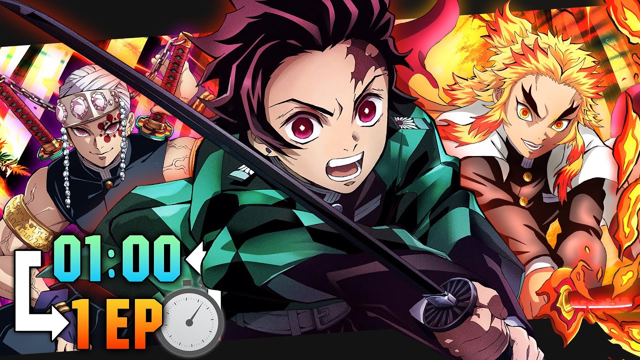 DEMON SLAYER [STAFFEL 2] ⏱️ 1 Folge in 1 Minute ⏱️ YouTube