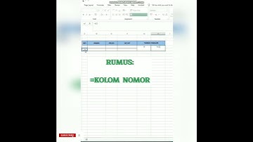Cara buat formulir tanda tangan absensi di microsoft excel