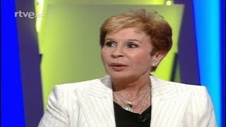 Lina Morgan en el programa "Carta de ajuste" (2004), entrevistada por Jose Maria Iñigo.
