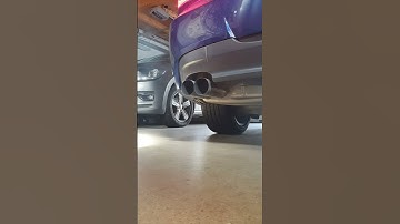 e90 320i n43 M Performance Exhaust Cold Start