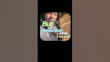 How does the brain remember that I forgot but not what i forgot?!?