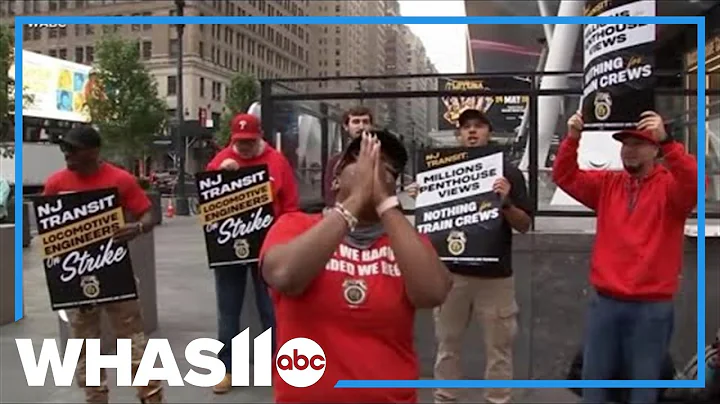 New Jersey transit strike underway as commuters scramble for transportation