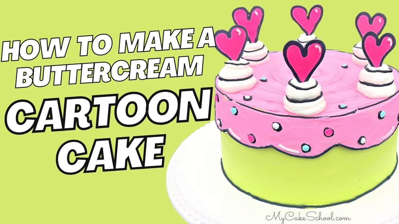 How to Make a Cartoon Cake YouTube
