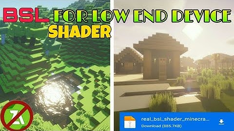 bsl shaders minecraft pe no lag || bsl shader mcpe || bsl shaders minecraft 1.17 android