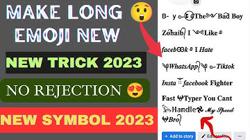 How To Create Long+Stylish Invalid Name Fb Account New Trick 2023 | long Name Facebook Account |