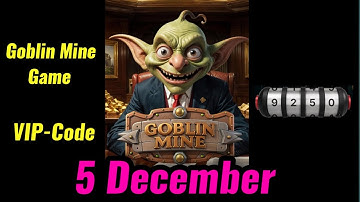 5 December Goblin Mine Game Code | Goblin Mine Game VIP Code | Goblin Mine Game Daily Code